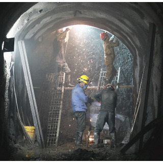 宜章莽山水库：春修水利正当时  鏖战工地抢工期