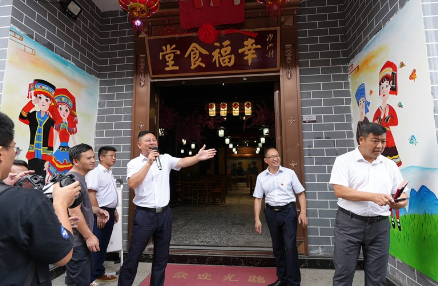 沙洲日记｜“幸福食堂”正式办 幸福生活天天有