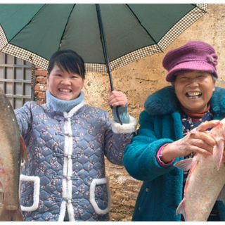 新春走基层｜嘉禾县行廊镇行廊村：分年鱼 品年味 