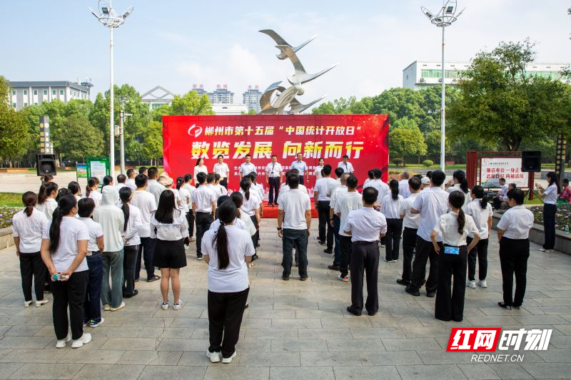 数览发展 向新而行 ｜郴州开展第十五届“中国统计开放日”活动