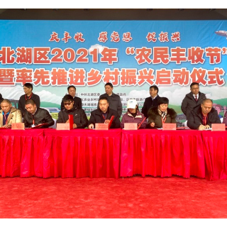 丰收佳节促振兴 振兴年里谋未来