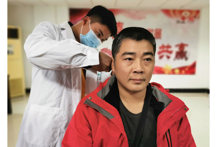 筑牢禁毒防线 安仁联通开展毛发验毒检测活动