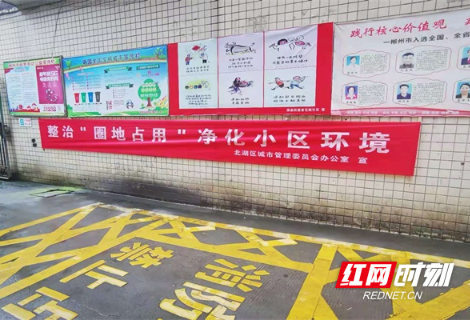 郴州市北湖区燕泉街道拆除“圈地占用”300多平方米