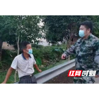 资阳区茈湖口镇：基干民兵筑牢疫情防控“迷彩防线”