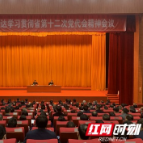 益阳市召开专题会议传达学习省第十二次党代会精神