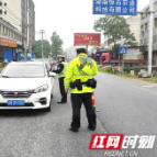 桃江交警全面推进事故预防“减量控大”工作