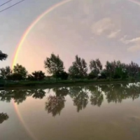 多图 | 益阳雨后惊现绝美“双彩虹” 色彩鲜明刷屏朋友圈