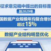 国家数据局：到2029年 数据产业规模年均复合增长率超15%