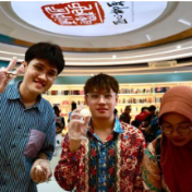 留学生“晒”中秋乐享广西与东盟合作机遇