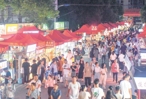 长沙夜间消费占全天消费额的60% 连续三年入选“中国城市夜经济影响力十强”