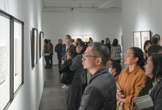 “素处以墨——郭宏忠书法作品展”长沙启幕