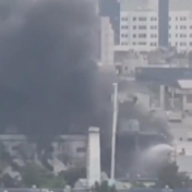 韩国光州一轮胎工厂发生大火,韩消防厅下达国家消防动员令