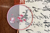 橘洲经典丨湘绣扇子