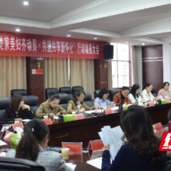 怀化市妇联系统启动“美家美妇齐动员·共建共享新怀化”行动