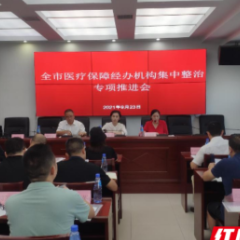 怀化市医疗保障局组织召开全市医保  经办机构集中整治专项推进会