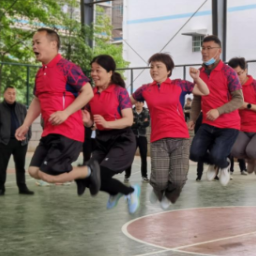 洪江市“我运动、我健康、我快乐”主题系列健身活动之跳绳竞赛开赛