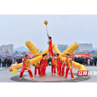 新春走基层 | 舞龙有传承   新晃举办龙灯交流展示活动
