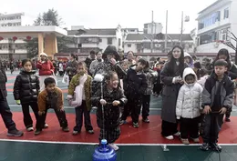 组图 | 沅陵：科技互动游戏多 开学报到“嗨翻天”