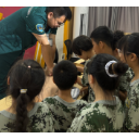 怀化市中心医院鹤城院区开展青少年防溺水科普活动