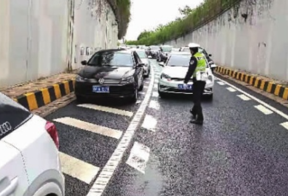 长沙营盘路过江隧道开展整治行动