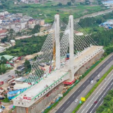 新建福厦铁路太城溪特大桥不平衡转体斜拉桥合龙