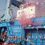 埃及苏伊士运河迎来新购大型挖泥船