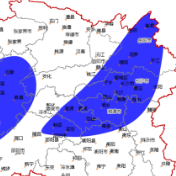湖南发布暴雨蓝色预警，长沙湘潭怀化等地注意防范