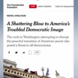 美国国会“陷落” 揭开美式民主的滤镜
