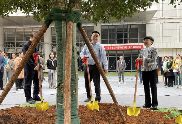“湖南省儿科医联体友谊之树”植树活动在娄底举行