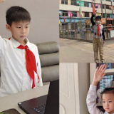 疫情之下特殊的升旗仪式