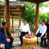 “凉亭座谈会”背后的乡村振兴故事