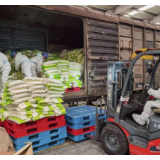 600万斤黑龙江援沪大米专列抵达上海