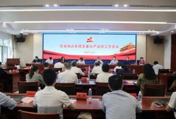 湖南省统计局召开全省统计系统全面从严治党工作视频会议