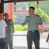 你在震区奋战我们守护后方 渌口区人武部走访慰问抗震救灾军人家属