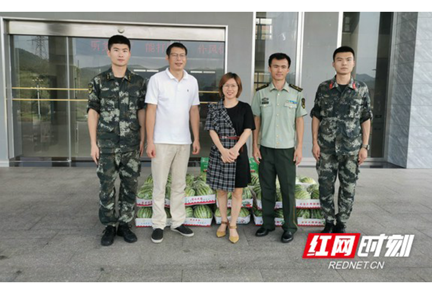 郴州市中心血站开展“八一”慰问活动 不忘军民鱼水情深