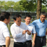 农业农村部渔业渔政管理局李书民一行到湖南省水产科学研究所（省水产原种场）调研 