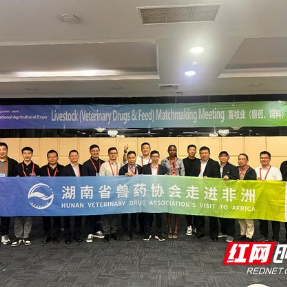 湖南省兽药协会组团亮相2025非洲国际农业博览会