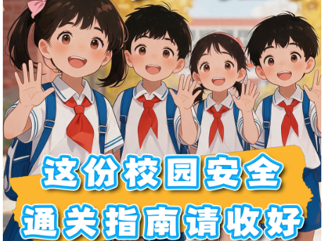 开学啦！这份校园安全通关指南请收好