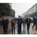 雷绍业在辰溪调研时强调：齐心协力收好官谋好篇开好局 以实干实绩展示新班子新作为新气象