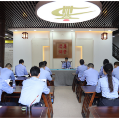 沅陵公安局：听廉课 温誓词 诵廉文 画清廉