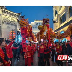 怀化洪江区：春闹元宵税宣一路“桐”行