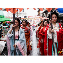 稻香世界 诗画黔阳 | 三月三  万人同吃荠菜蛋 国潮汉服逛古城 赏绝美柑橘花