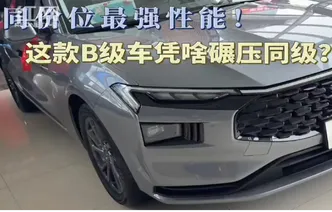 视频丨这款B级车凭啥碾压同级？