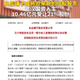 武汉国资入主 良品铺子或将迎来新的控股股东