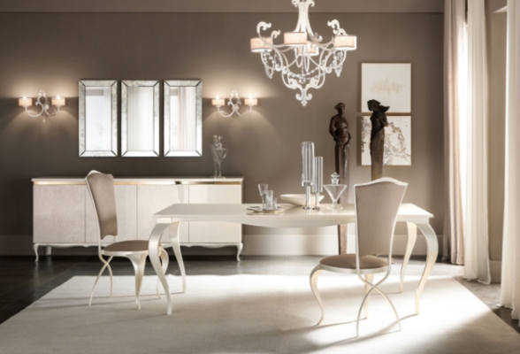 极简主义餐厅，高级灰家具精致之路