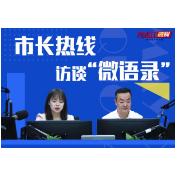 冷水江代市长陈创业接听市长热线“微语录”