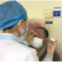 “光明·关爱”助长沙县低保大叔重回清晰视界