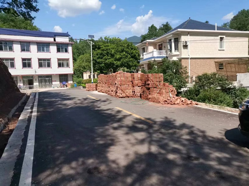 利福塔镇青龙村：社会捐资助力 共建美丽屋场