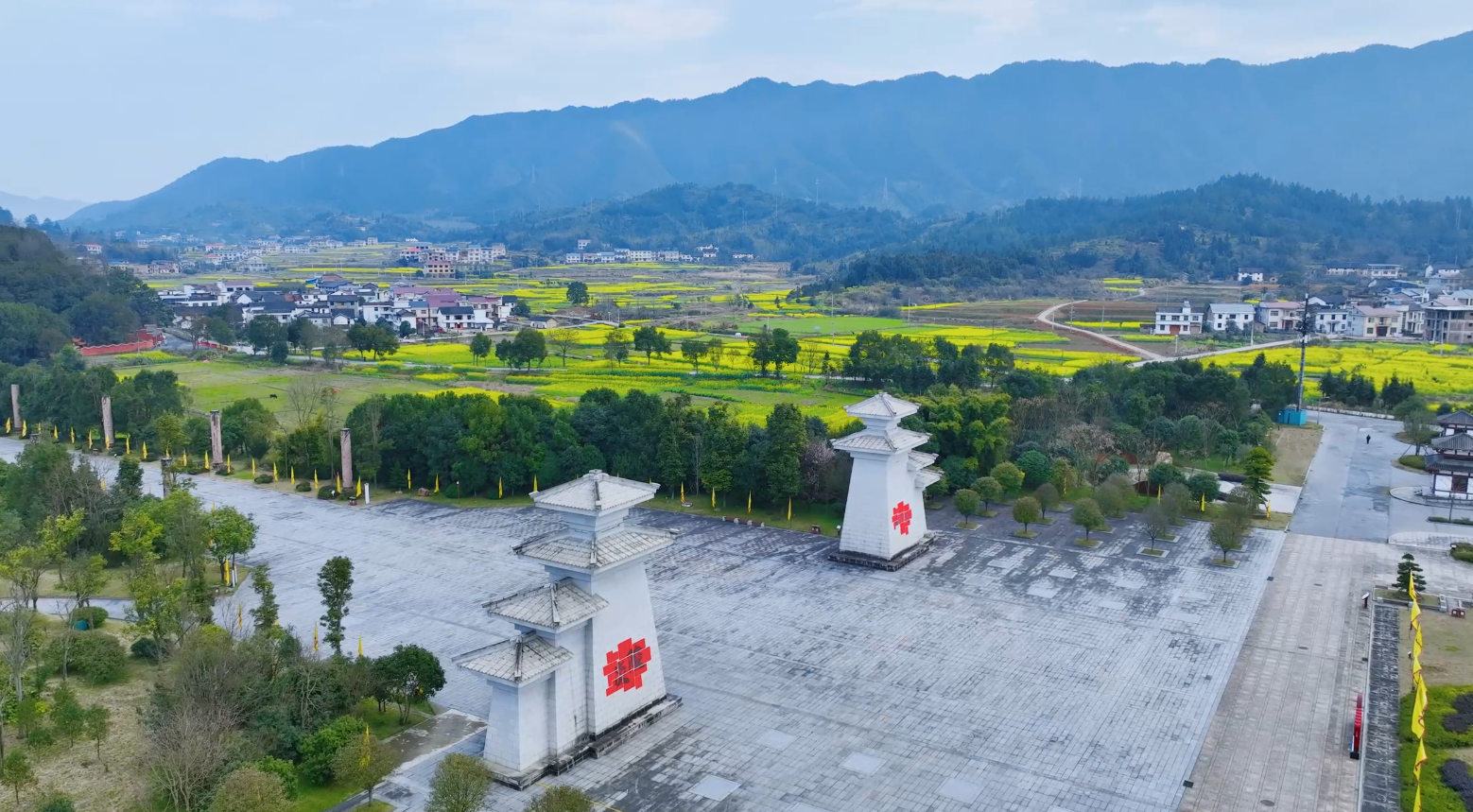 视频丨看景赏花 株洲炎帝陵景区春色闹起来