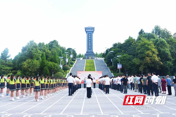邵阳市退役军人事务局开展中国人民抗日战争暨世界反法西斯战争胜利80周年纪念活动(图1)